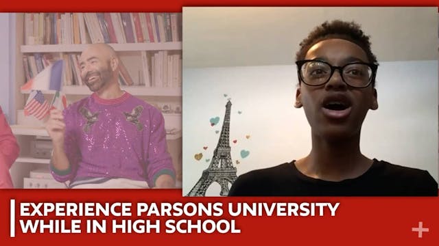 Video preview for Parsons Paris Students Testimonial